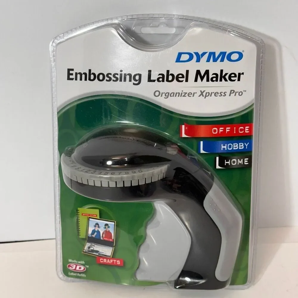 Dymo Embossing Label Maker Organizer Xpress Pro